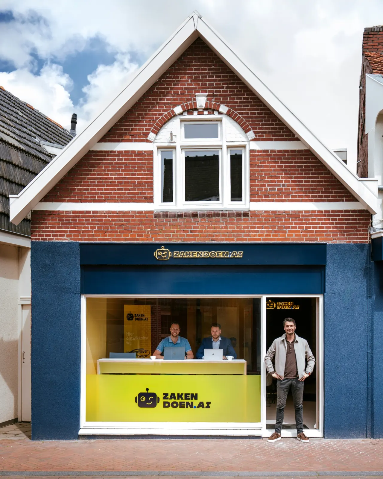 Het pand van ZAKENDOEN.AI in Winschoten / Groningen